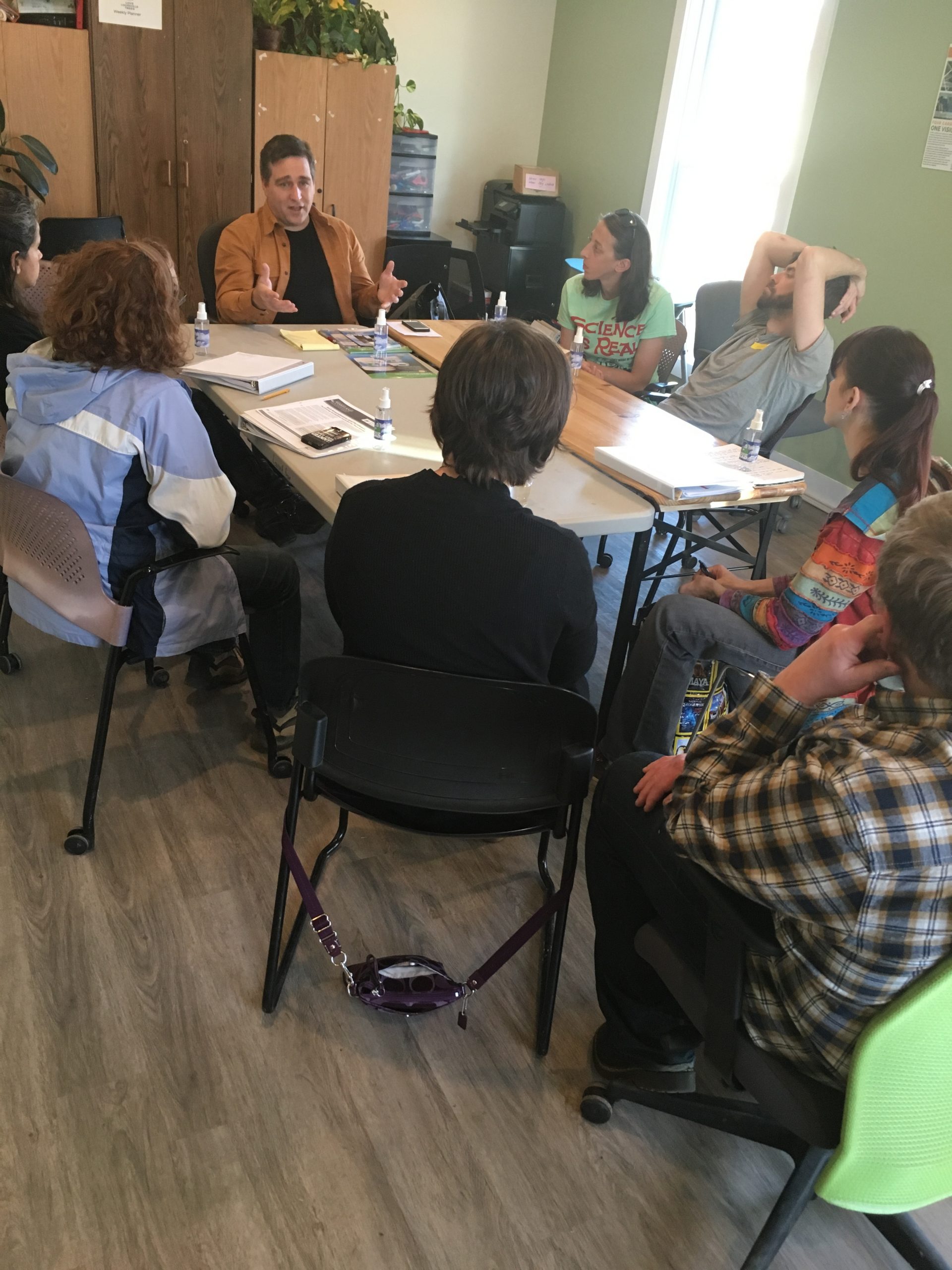 Meeting at Healthy House